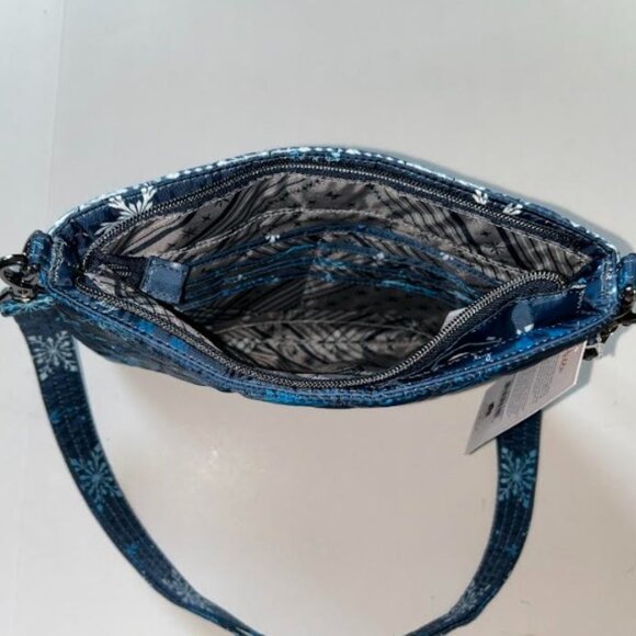 Lug Dazzle Crossbody Bag Snowflake Navy Blue - Picture 8 of 10